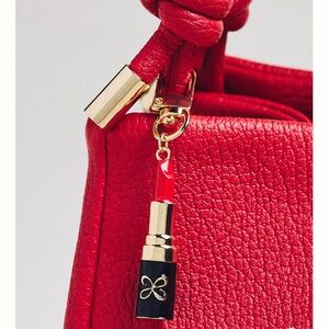 NWT Anthropologie Arden Maeve Lipstick Bag Charm